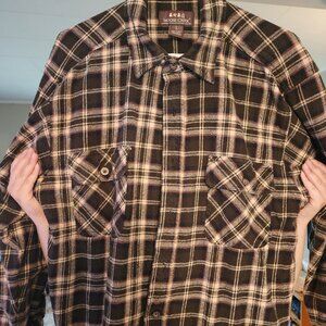 Men's Moose Creek heavy flannel shirt - Like New!